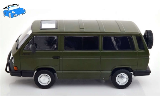 VW Bus T3 Syncro 1987 matt olive | KK-Scale | 1:18