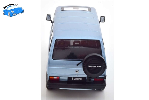VW Bus T3 Syncro 1987 hellblau-metallic | KK-Scale | 1:18