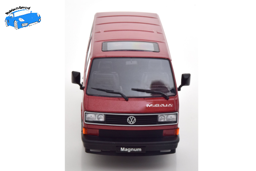 VW T3 Multivan Magnum 1987 rotmetallic | KK-Scale | 1:18