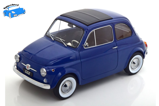 Fiat 500 1968 dunkelblau | KK-Scale | 1:12
