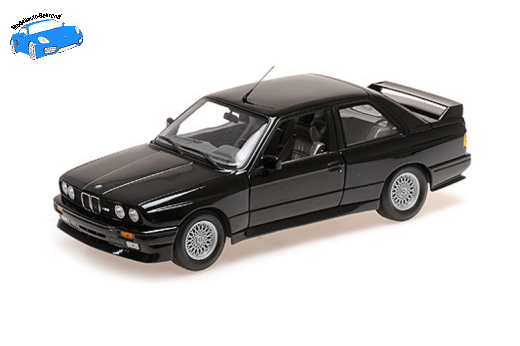 BMW M3 (E30) schwarz-metallic 1987 | Minichamps | 1:18