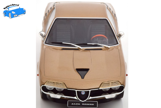 Alfa Romeo Montreal 1970 goldmetallic | KK-Scale | 1:18