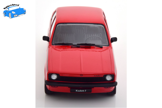 Opel Kadett C Junior 1976 rot/schwarz | KK-Scale | 1:18