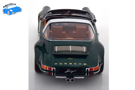 Singer Porsche 911 Targa dunkelgrün-metallic | KK-Scale | 1:18