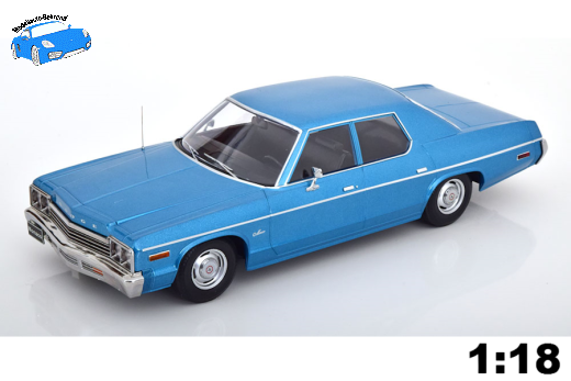 Dodge Monaco 1974 blaumetallic | KK-Scale | 1:18