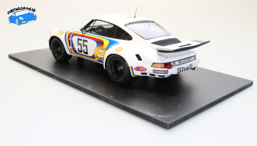 PORSCHE 911 Carrera RSR #55 24h Le Mans 1975 Spark 1:18