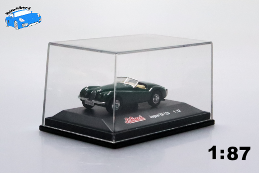 Jaguar XK 120 Roadster grün | Schuco | 1:87