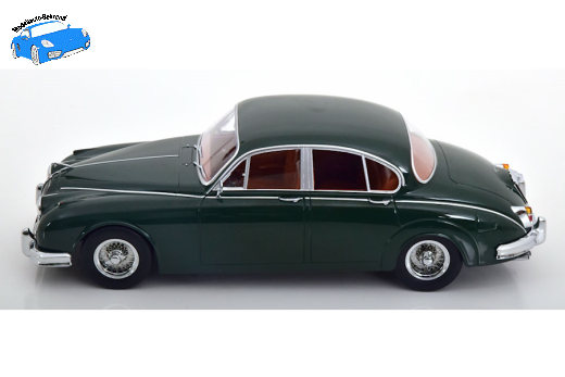 Jaguar MK II 3.8 LHD 1959 dunkelgrün | KK-Scale | 1:18