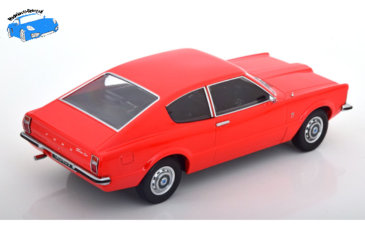 Ford Taunus L Coupe 1971 hellrot | KK-Scale | 1:18