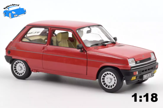 Renault 5 Alpine Turbo 1983 rot | Norev | 1:18