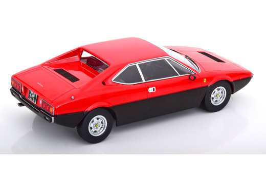 Ferrari 208 GT4 1975 rot/mattschwarz | KK-Scale | 1:18