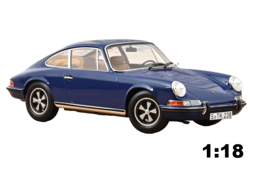Porsche 911 S 1969 blau | Norev | 1:18