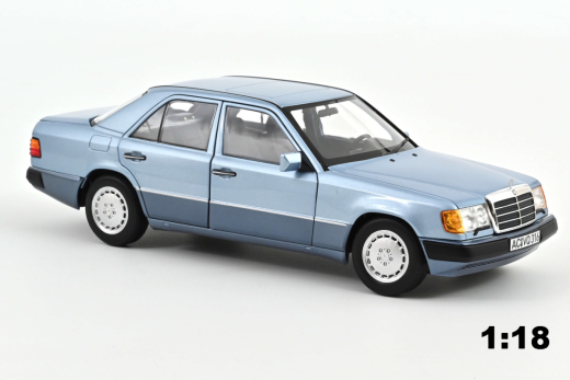 Mercedes-Benz 230 E 1990 Light blue metallic | Norev | 1:18