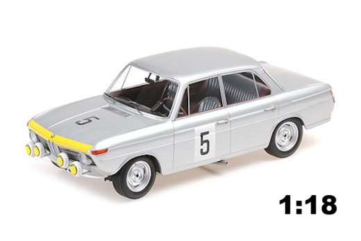 BMW 1800 TISA #5 Hahne/Mairesse SPA 24 Houres 1965 | Minichamps | 1:18