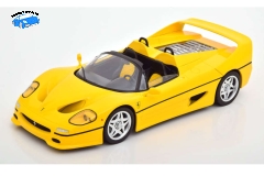 Vorankündigung: Ferrari F50 Cabrio 1995 gelb | KK-Scale | 1:18