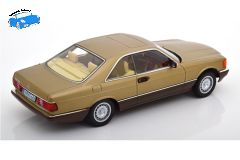 Mercedes 500 SEC C126 1987 goldmetallic | KK-Scale | 1:18