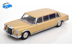 Mercedes 600 LWB W100 Pullman 1964 gold metallic | KK-Scale | 1:18