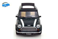 Mini Cooper Sunroof LHD 1997 dunkelgrün / weiß | KK-Scale | 1:12