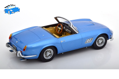 Ferrari 250 GT California Spyder mit Hardtop 1960 hellblau-metallic | KK-Scale | 1:18