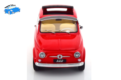 Fiat 500 F Custom 1968 rot | KK-Scale | 1:12
