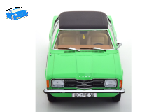 Ford Taunus GXL mit Vinyldach 1971 hellgrün/mattschwarz | KK-Scale | 1:18