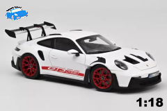 Porsche 911 GT3 RS 2022 weiß & pyrorot | Norev | 1:18