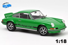 Porsche 911 RS 1973 grün mit schwarzer Deko | Norev | 1:18