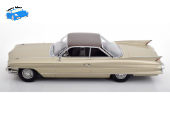 Cadillac Series 62 Coupe DeVille 1961 beigemetallic/braunmetallic | KK-Scale | 1:18