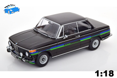 BMW 2002 Alpina 1974 schwarz | KK-Scale | 1:18