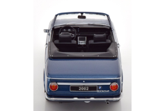 BMW 2002 Cabrio 1968 dunkelblau-metallic | KK-Scale | 1:18