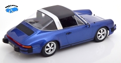 Porsche 911 Carrera 3.0 Targa 1977 blaumetallic KK-Scale 1:18