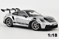 Porsche 911 GT3 RS mit Weissachpaket 2022 gt-silbermetallic | Norev | 1:18
