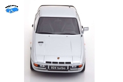 Porsche 924 Turbo 1986 silber KK-Scale 1:18