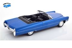 Cadillac DeVille Convertible 1967 blaumetallic | KK-Scale | 1:18